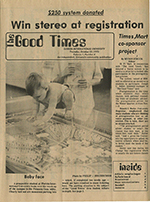 The Good Times, Vol. 1, No. 6, October 25, 1973