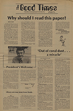 The Good Times, Vol. 3, No. 2, September 26, 1974