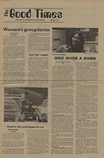 The Good Times, Vol. 3, No. 3, October 3, 1974