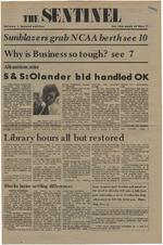 The Sentinel, Week of November 7, 1978