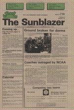 [1985-03-12] The Sunblazer, March 12, 1985