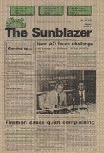 [1985-05-28] The Sunblazer, May 28, 1985