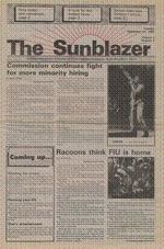 [1985-09-24] The Sunblazer, September 24, 1985