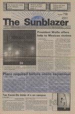 [1985-10-01] The Sunblazer, October 1, 1985
