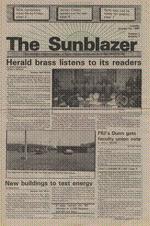 [1985-10-15] The Sunblazer, October 15, 1985