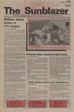 [1985-10-22] The Sunblazer, October 22, 1985