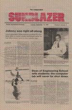 The Sunblazer, September 13, 1988