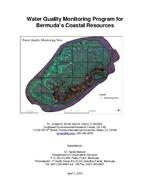 Water Quality Monitoring Program for Bermuda's Coastal Resources