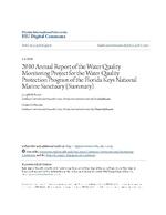 2010 Annual Report of the Water Quality Monitoring Project for the Water Quality Protection Program of the Florida Keys National Marine Sanctuary (Summary)