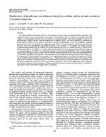 [2013] Mechanisms of bicarbonate use influence the photosynthetic carbon dioxide sensitivity of tropical seagrasses