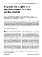 Surprises and insights from long-term aquatic data sets and experiments
