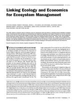 Linking ecology and economics for ecosystem management