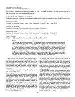 [2006] Periphyton responses to eutrophication in the Florida Everglades: Cross-system patterns of structural and compositional change