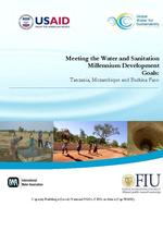 Meeting the water and sanitation MDGs A Synthesis report on human resource capacity in NGOs and CBOs in three countries: Tanzania, Mozambique and Burkina Faso