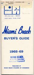 [1969] Miami Beach Buyer's Guide 1968-1969