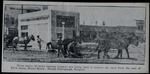 [1926] Mules removing sand after hurricane