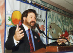 Former North Miami Mayor, Howard Premer, speaks at a Chamber of Commerce event