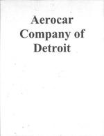 [1896/1958] Aerocar Company of Detroit