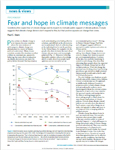 Fear and hope in climate messages