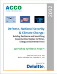 Defense, National Security & Climate Change