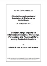 Climate change impacts on international seaports