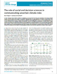 The role of social and decision sciences in communicating uncertain climate risks