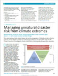 Managing unnatural disaster risk from climate extremes