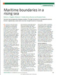 Maritime boundaries in a rising sea