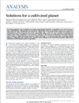 Solutions for a cultivated planet