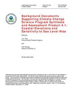 Background Documents Supporting Climate Change Science Program Synthesis and Assessment Prdouct 4.1