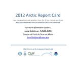 [2012] 2012 Arctic Report Card