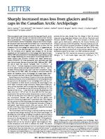 [2011] Sharply increased mass loss from glaciers and ice caps in the Canadian Arctic Archipelago