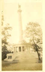 [1925-09-17] Monument - Lookout Mt - New York Peace Monument, Lookout Mountain, Chattanooga, Tennessee