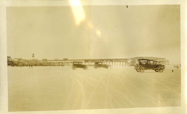 Daytona Beach, Fla. - cars on beach