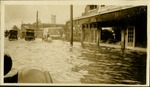 12th Ave. and West Flagler St., Miami Fla.  Nov. 1925 - Rain 16" in 12 hrs - 1925 Florida tropical storm