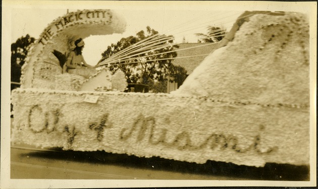 Pageant of Progress - City of Miami float - The Magic City