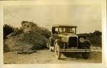 Sugar Mills Road - North of Hialeah Fla - Woman on a car