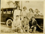 Thanksgiving 1925 - Helen O'Connor, Bill Howard, Bob Cleary, Hilary, Sis
