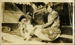 March 1926 - Mickey - woman and dog