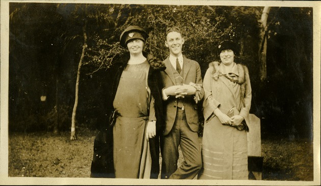 Royal Palm Park - man and two women