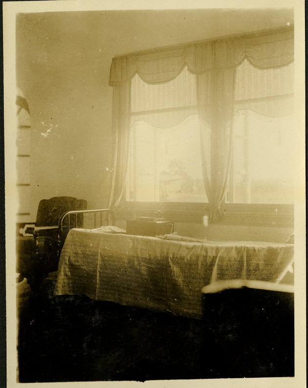 Interior view - bed and chair inside home