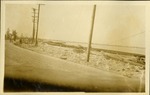 Turn in causeway - road parallel to water