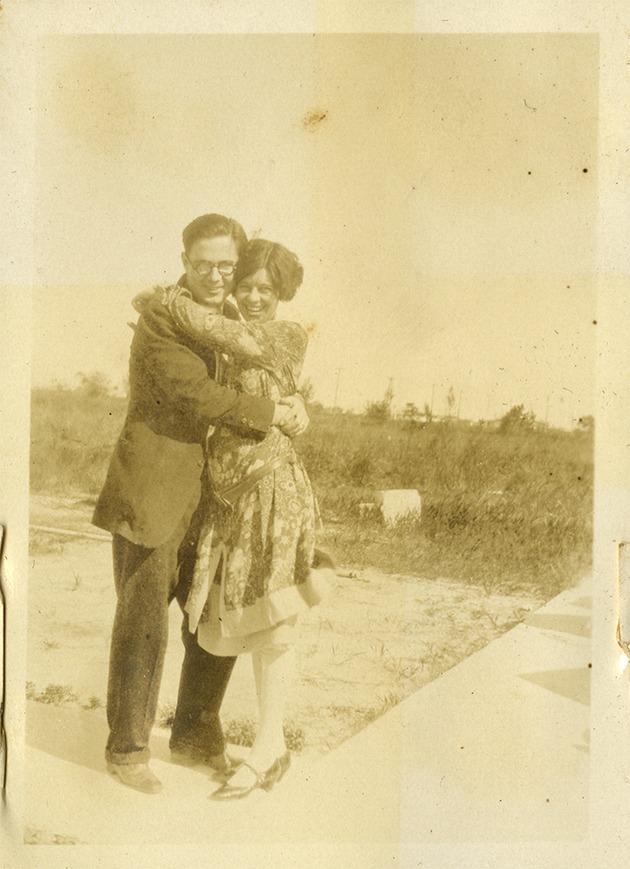 Loves - couple hugging (Walter Ashton Drummond and woman)