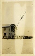 Charles Lindbergh - Airplane hangar