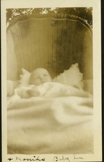 4 months baby Lou - baby in carriage