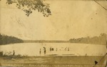 Dad Uncle Joe- Bathing beach Round Pond near Shawneetown, ILL