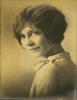 Woman smiling, posed for portrait