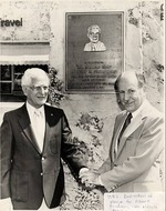 [1982] Dedication of plaque for Albert Friedman- Mr. Miracle Mile