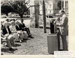 [1982] Speaker at dedication of plaque for Albert Friedman- Mr. Miracle Mile