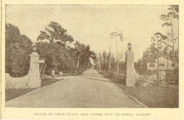Ponce de Leon Plaza and Coral Way at Coral Gables